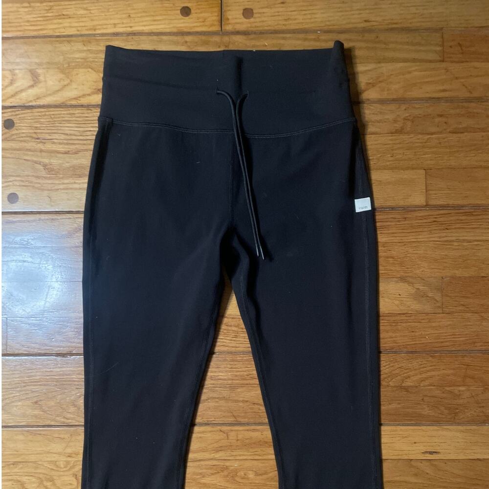 Vuori  Daily Leggings Black Drawstring Athletic Workout Lounge Jogger Pants $98 - Picture 4 of 16